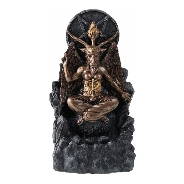 Nemesis Now Baphomet Backflow Quemador Incienso 9.4 In