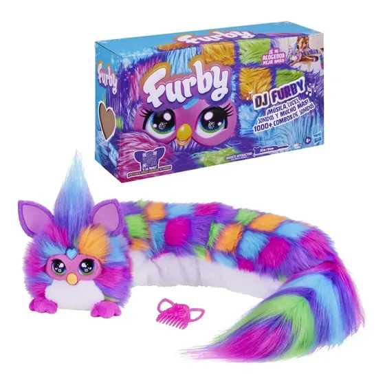 furby Peluche Electrónico Furby Dj Furby Multicolor