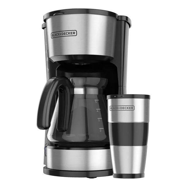 Cafetera Black+decker Cmo755s-cl 4 En 1 Negro Color Plateado