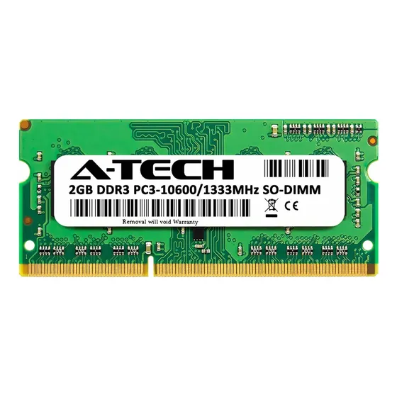 Memoria A-tech 2gb Ddr3 Sodimm 1333mhz Laptop