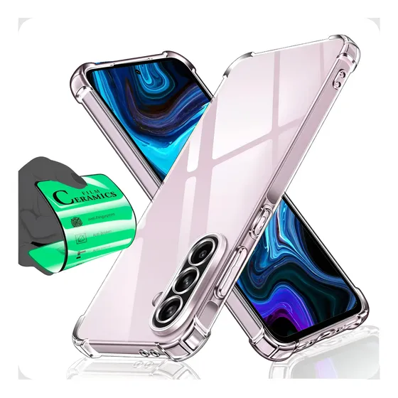 Capa Capinha Anti Shock + Película Para Samsung Galaxy A17