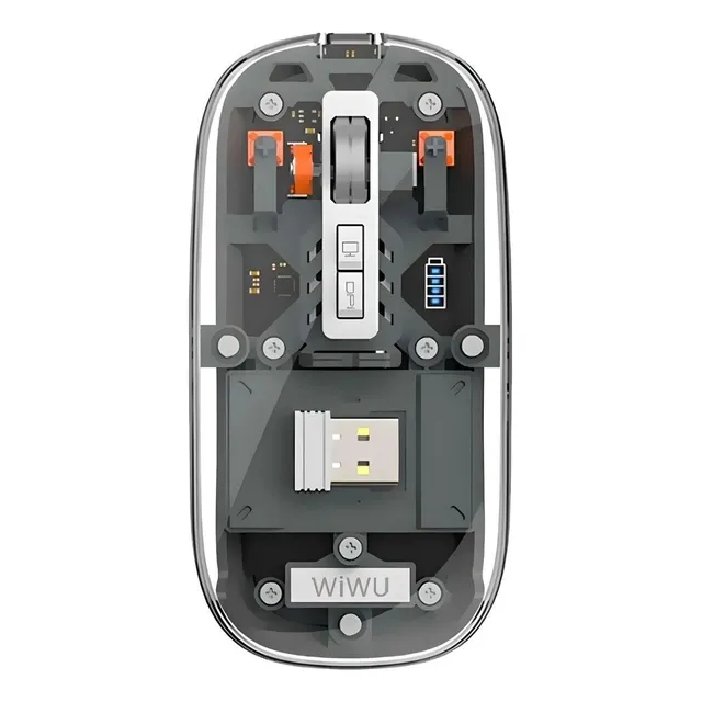 Wiwu Wm-105 Wm-105 - Mouse Crystal Wireless Mouse Dual 2.4g