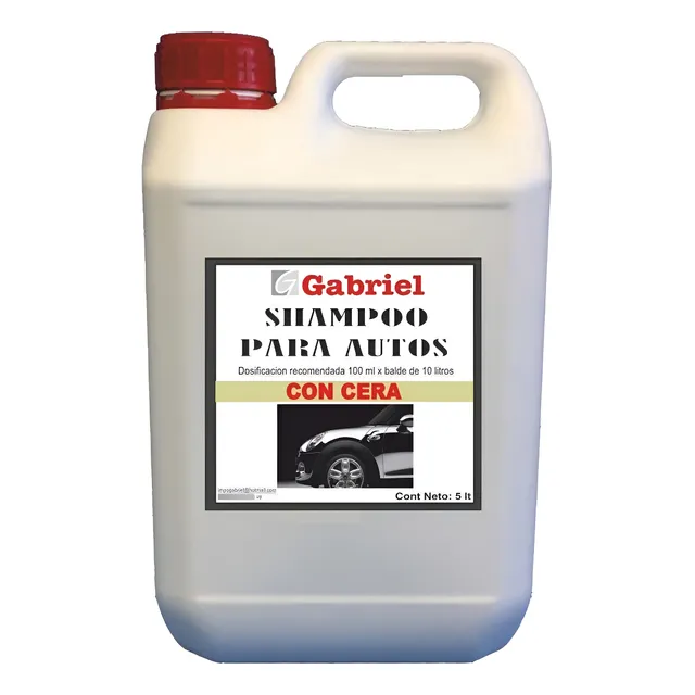 Shampoo Con Cera Para Automoviles Autobrillo 5 Litros