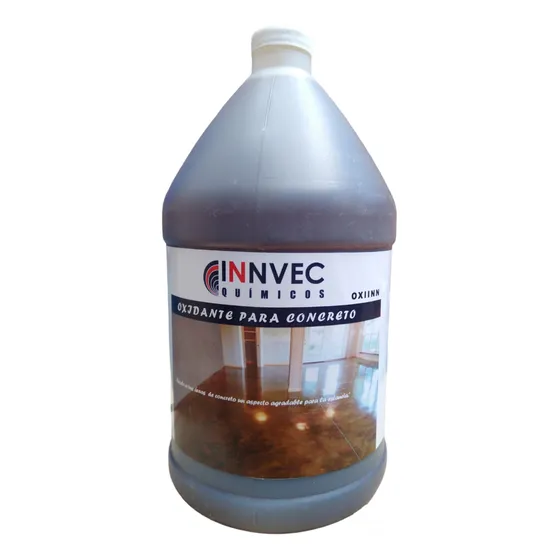 Oxidante Para Concreto  Tono Madera  4lt