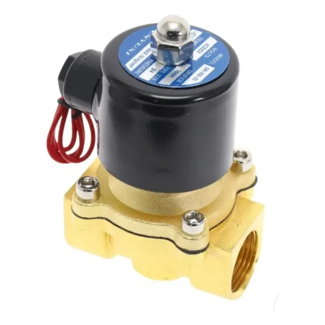 Valvula Solenoide 1 /2  Combustible Agua Aire  110 V E