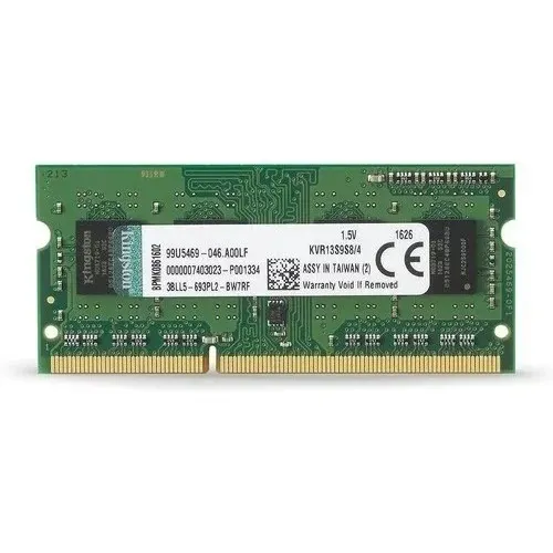  Memoria Laptop Pc3 (ddr3) 4gb 10600s 1333mhz Kingston