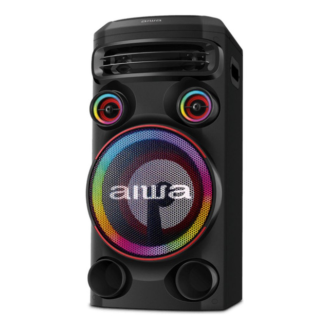 Caixa De Som Amplificada Aiwa T1w-02 Bluetooth/usb/aux Preto Caixa De Som Amplificada Aiwa T1w-02 Bluetooth/usb/aux Preto