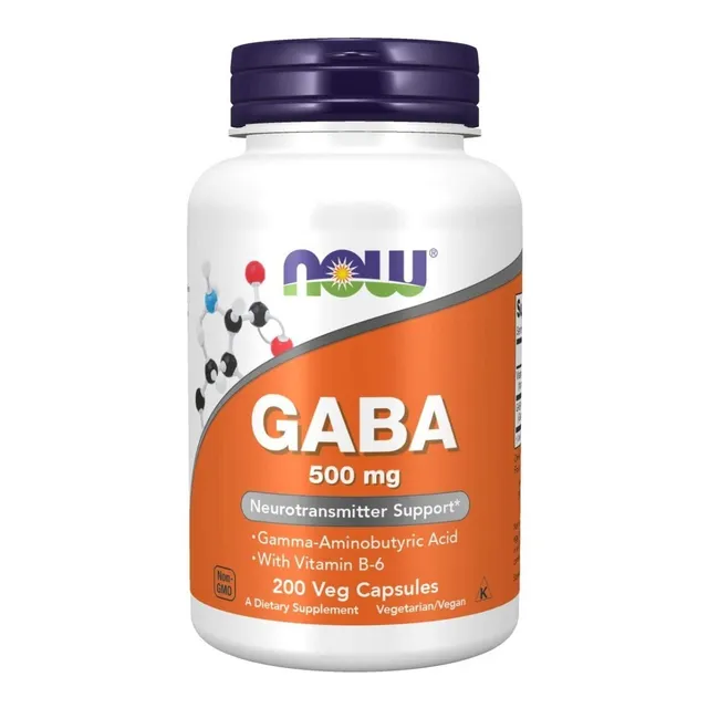 Gaba 500 Mg Now 200 Unidades Sabor Neutro