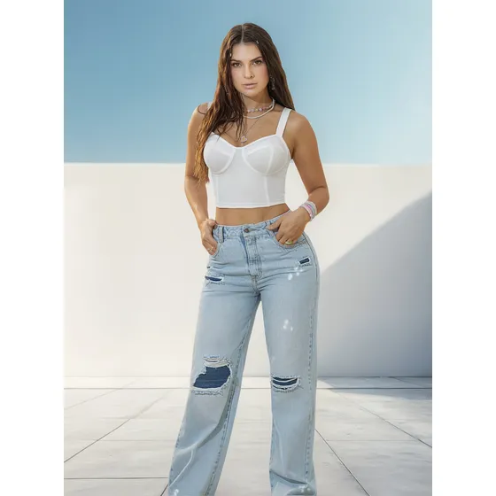 Jean Mujer Azul Atypical 953