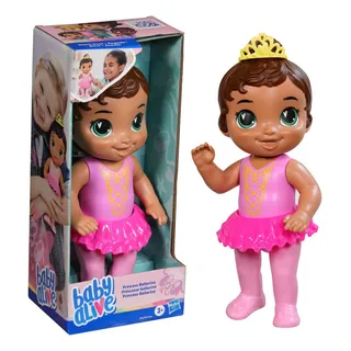 Baby Alive Princesa Bailarina Boneca BebĂȘ De Cabelos Castanh Baby Alive Princesa Bailarina Boneca BebĂȘ De Cabelos Castanh