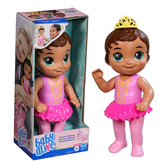 Baby Alive Princesa Bailarina Boneca Bebê De Cabelos Castanh Baby Alive Princesa Bailarina Boneca Bebê De Cabelos Castanh