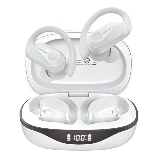 Audífonos bluetooth Lenovo Livepods Lp75 color Blanco