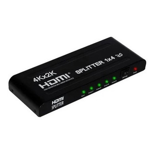Splitter Hdmi 1x4 Portas Divisor De Sinal Hub 4k E Full Hd Splitter Hdmi 1x4 Portas Divisor De Sinal Hub 4k E Full Hd