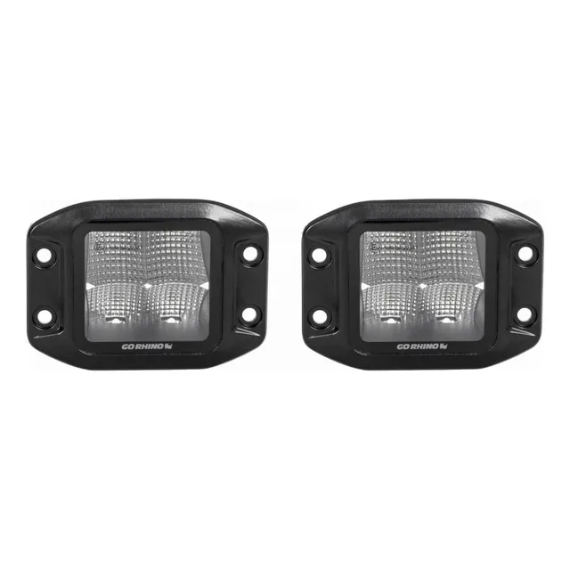 Faros Cubeit 3  Gr Blackout Series Flood Par Flush Mount