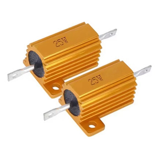Par De Resistencias De Carga 25w 6ohms Quitan Hiperflash Par De Resistencias De Carga 25w 6ohms Quitan Hiperflash