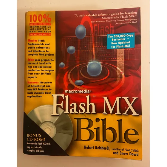 Macromedia: Flash Mx Bible - Robert Reinhardt (libro)