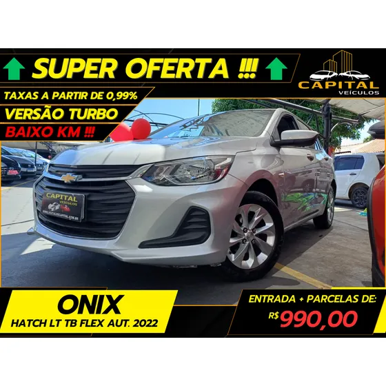 Chevrolet Onix Onix Hatch Lt 1.0 12v Tb Flex 5p Aut