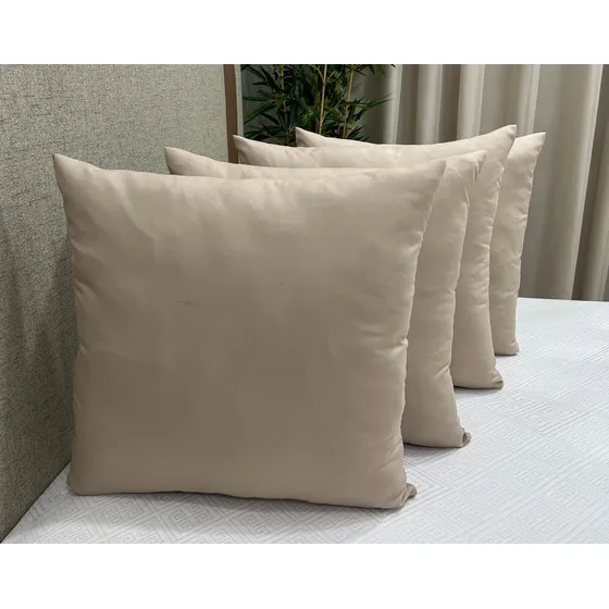 Kit 6 Capa De Almofada Tecido Macio 40x40 Sala Sofá Poltrona