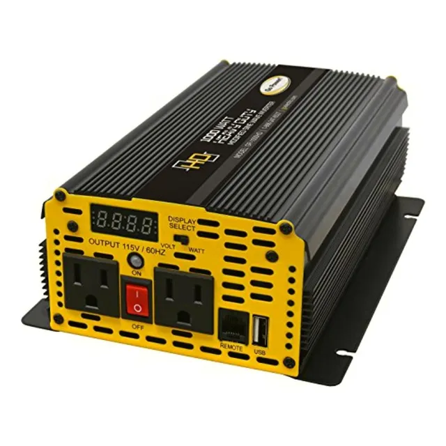 Gopower Gp-1000hd Inversor De Onda Sinusoidal Modificada De