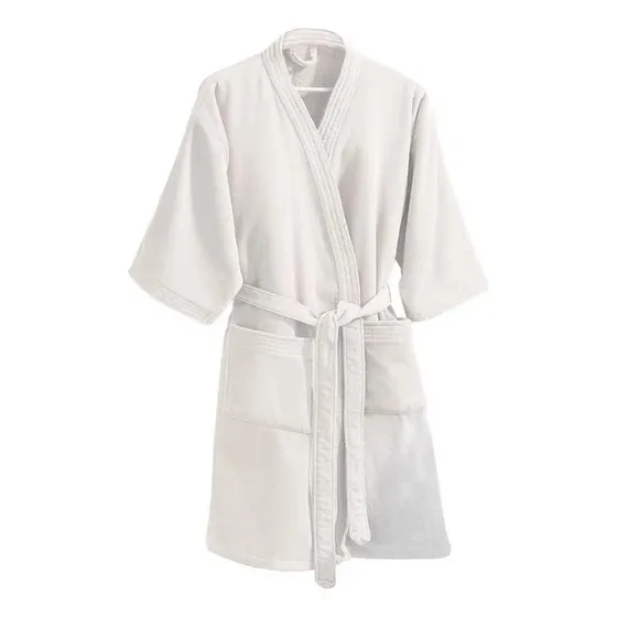 Bata De Hotel Döhler Velour Cálida, Suave Y Absorbente