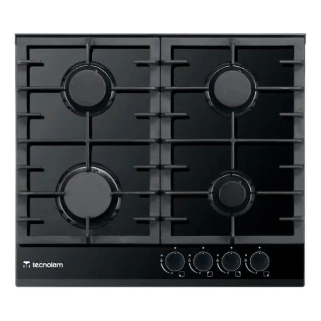 Tope De Cocina A Gas Tecnolam 60cm De Perillas