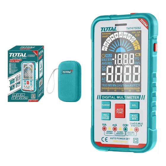Multimetro Digital P/corriente Ac/dc Total Tmt475052