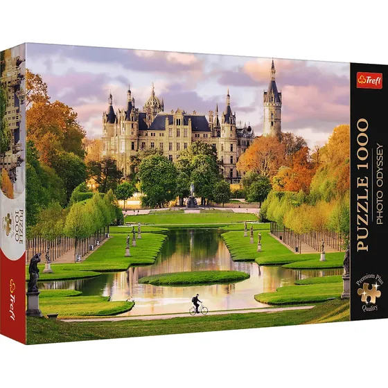 Rompecabeza Puzzle 1000 Piezas Trefl Castillo Schwerin 10814