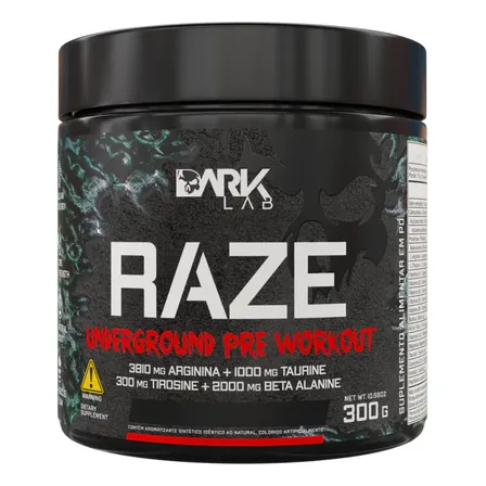 Pre Treino Raze Frutas Amarelas 300g Dark Lab