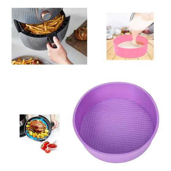 Moldes Silicona Torta Horno, Olla Freidora Air Fryer