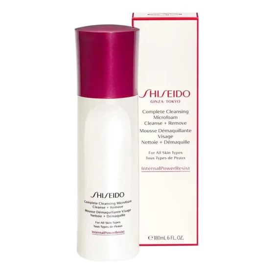 Shiseido Mousse Demaquilante Microfoam Rosto 180ml