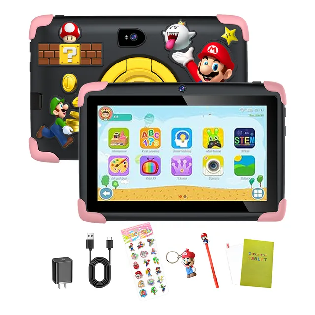Tablet Mario Moneda 64gb Educativa Para Niños 7 