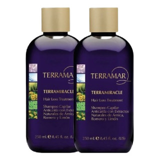 2 Shampoo Anticaída Extractos Romero Y Limón Terramar /250ml 2 Shampoo Anticaída Extractos Romero Y Limón Terramar /250ml