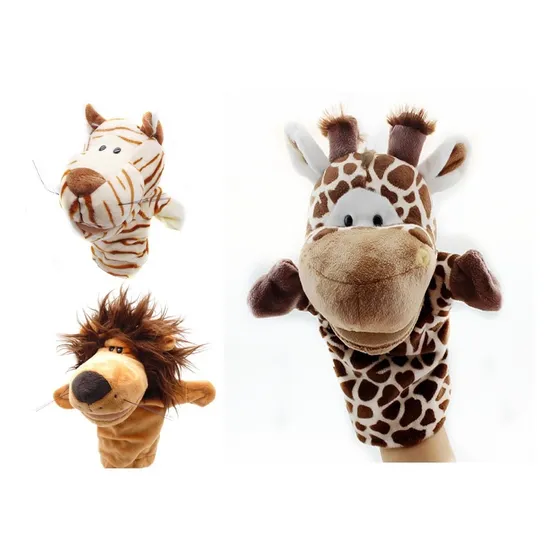 Sonajero Títere Felpa Animals Baby Quy Toys 25 Cm