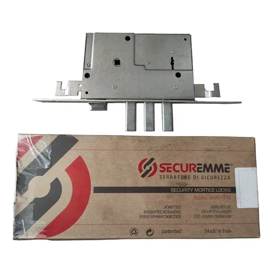 Cerradura Securemme 2022 Multilock Bancaria De 60mm C/barras