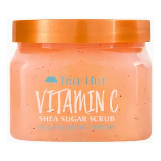 Esfoliante De Açúcar De Karité Com Vitamina C Tree Hut Scrub 510g Cítrico E Floral