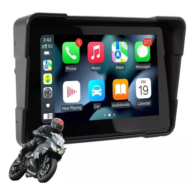 Car Player Premium 5  Bluetooth Sd - Radio Multimedia Moto