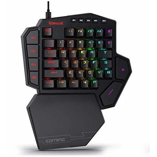 Redragon K585 Diti Llavero De Juego Mecánico Rgb, Vh4gu
