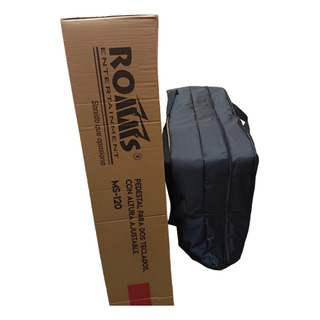 Funda Para Base Doble De Teclado Marca Romms Ms120 Funda Para Base Doble De Teclado Marca Romms Ms120