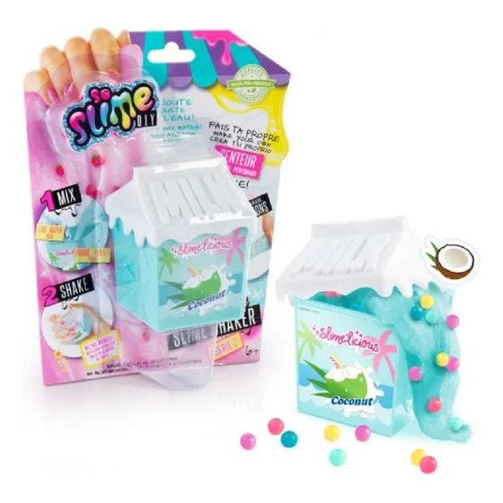 Envase Para Crear Slime Con Decoraciones Series 2