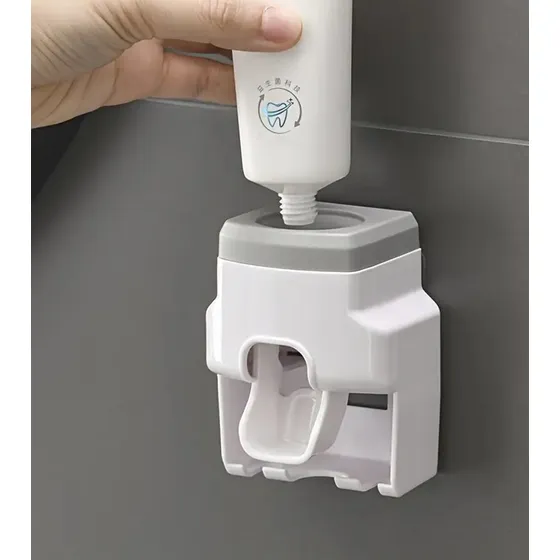 Dispensador De Crema Dental Y Portacepillos