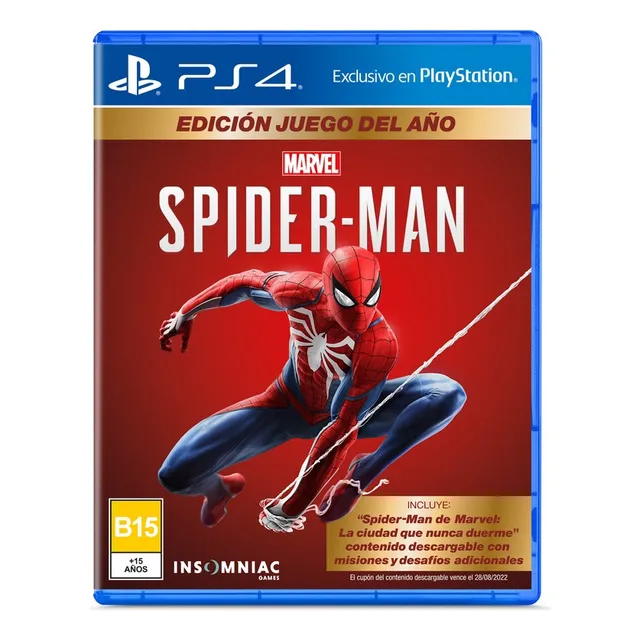 Ps4 Spiderman: Goty Edition