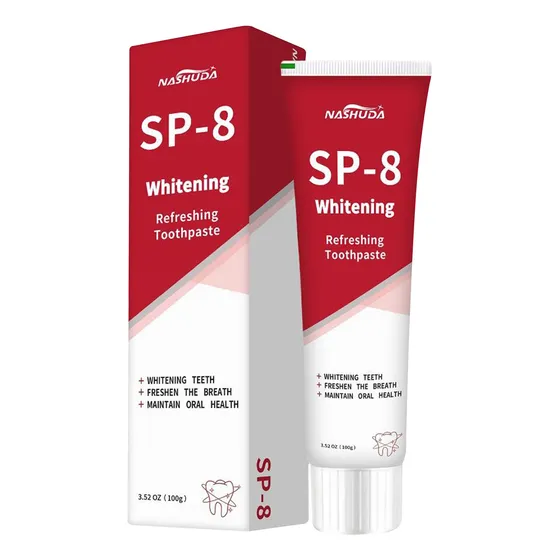 Pasta De Dientes Sp8 Para Limpieza Bucal, Amarillea Y Proteg