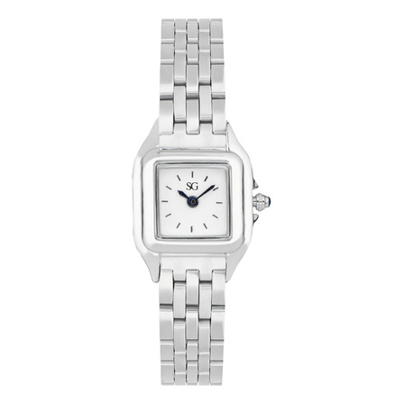 Relógio Feminino Quadrado Prata Boxy Silver 22x30mm Relógio Feminino Quadrado Prata Boxy Silver 22x30mm