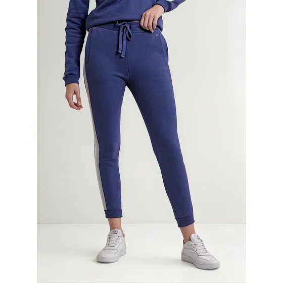Pantalón Jogger Básico De Mujer Con Puño Y Tiras Deportivo