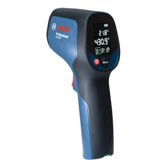 Medidor De Temperatura Gis 500 Bosch Niveles