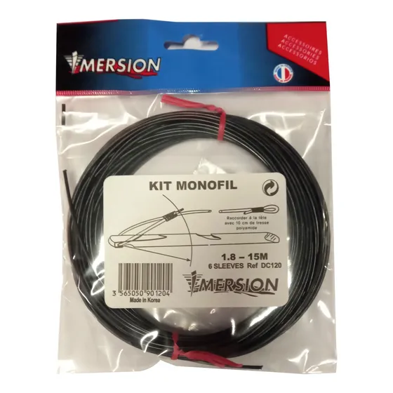 Kit Monofilamento 15m Para Arpon De Pesca Marca Imersion