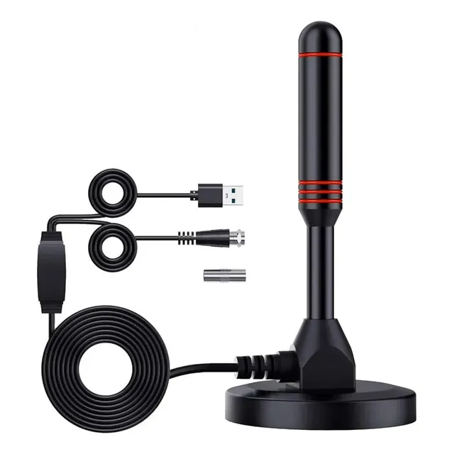 Antenas Digital Hd De Tv Portátil Para Interior Y Exterior