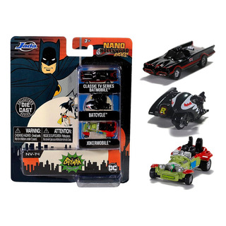 Batman Batimovil Nano Jada Hollywood Ride Set 3 Piezas Nuevo Batman Batimovil Nano Jada Hollywood Ride Set 3 Piezas Nuevo