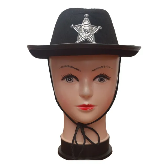 Sombrero Gorro Vaquero Sheriff Oeste Disfraz Halloween
