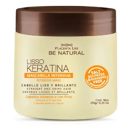 Mascarilla Lisso Keratina Be Natural